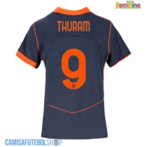Camisa de time de futebol Inter Milan Marcus Thuram #9 Replicas 3º Equipamento Feminina 2025-26 Manga Curta